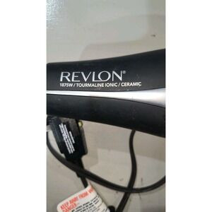 Revlon Retractable Pro Hair Dryer 1875 Watts RVDR5018 Folding Black  Works Great
